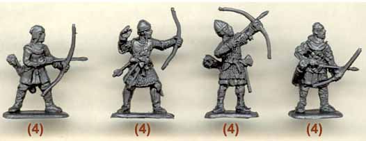 Normans infantery, фигурки солдатиков