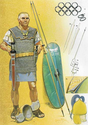 легионер, 1 в. до н.э.