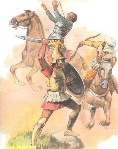 персидский конный лучник