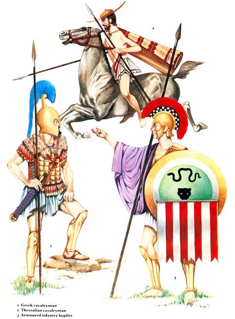 Греческие воины
