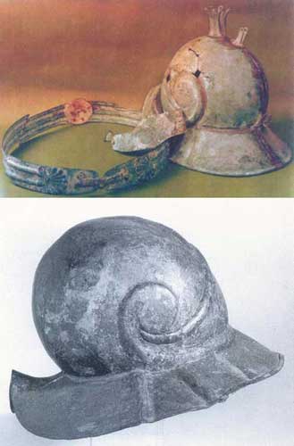 Шлемы легионеров 1 в. до н.э.