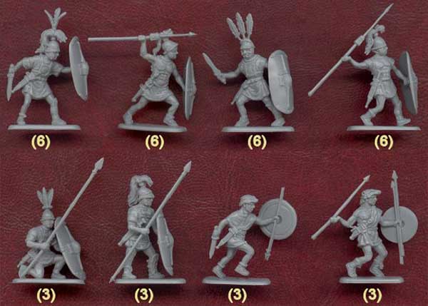 Наборы солдатиков для римской армии на Пунические войны