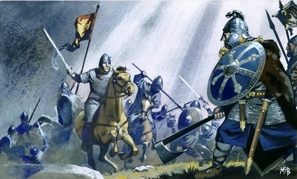 Норманны против варяжской гвардии при Диррахии