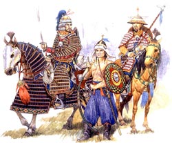 Монгольские воины